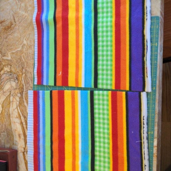 Other - Colorful Fleece Fabric Material
